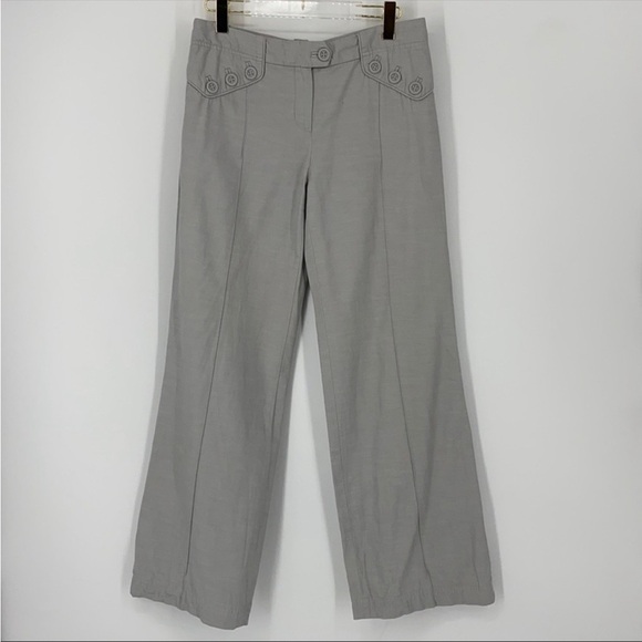 Anthropologie Elevenses Cotton Casual Pants - Picture 1 of 10